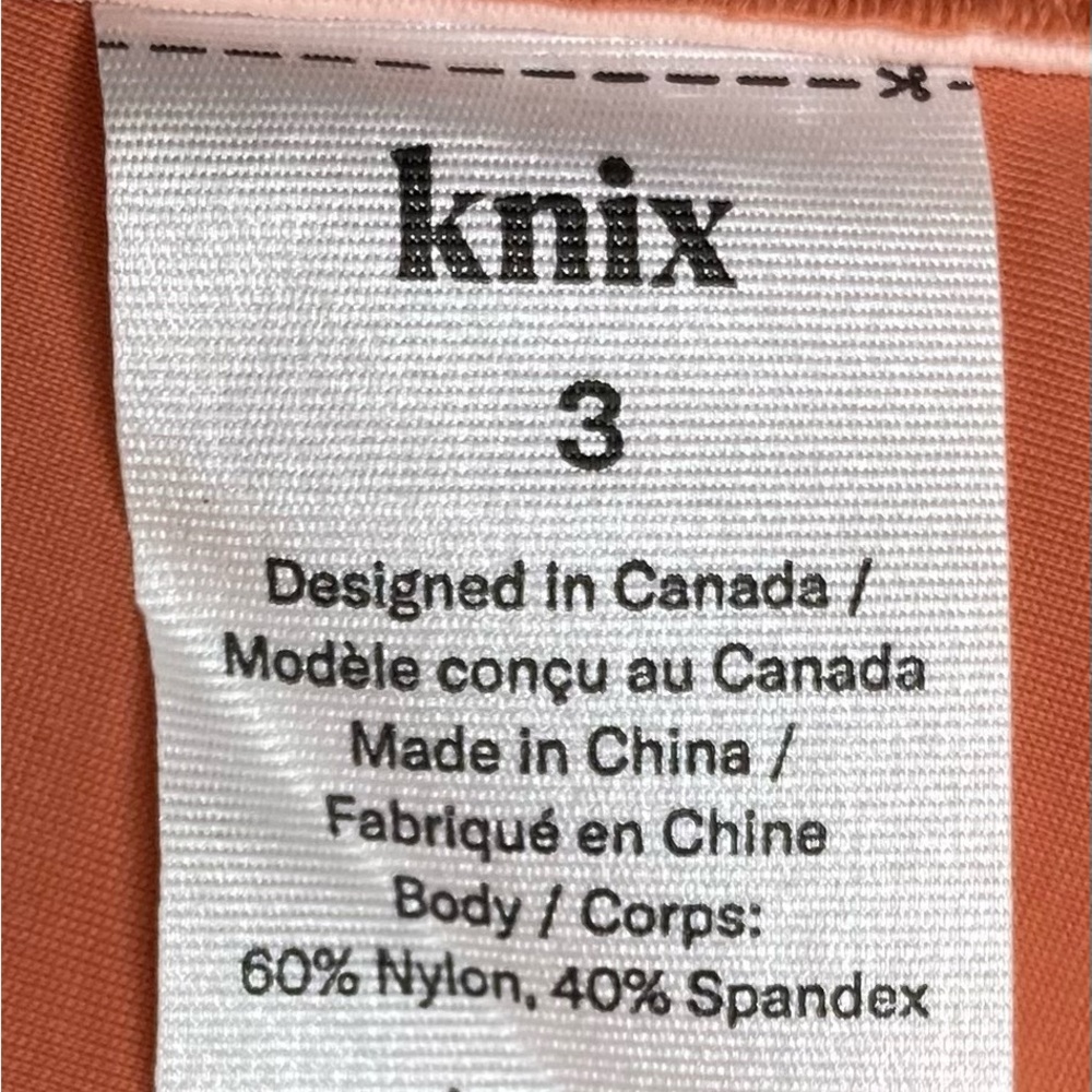 Knix GINGER/PNK Evolution Reversible Wire-Free Bra, knix 3 *P1017 - Picture 6 of 7